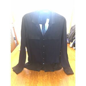 NWT Gap Women’s 100% Rayon Button-Down Blouse